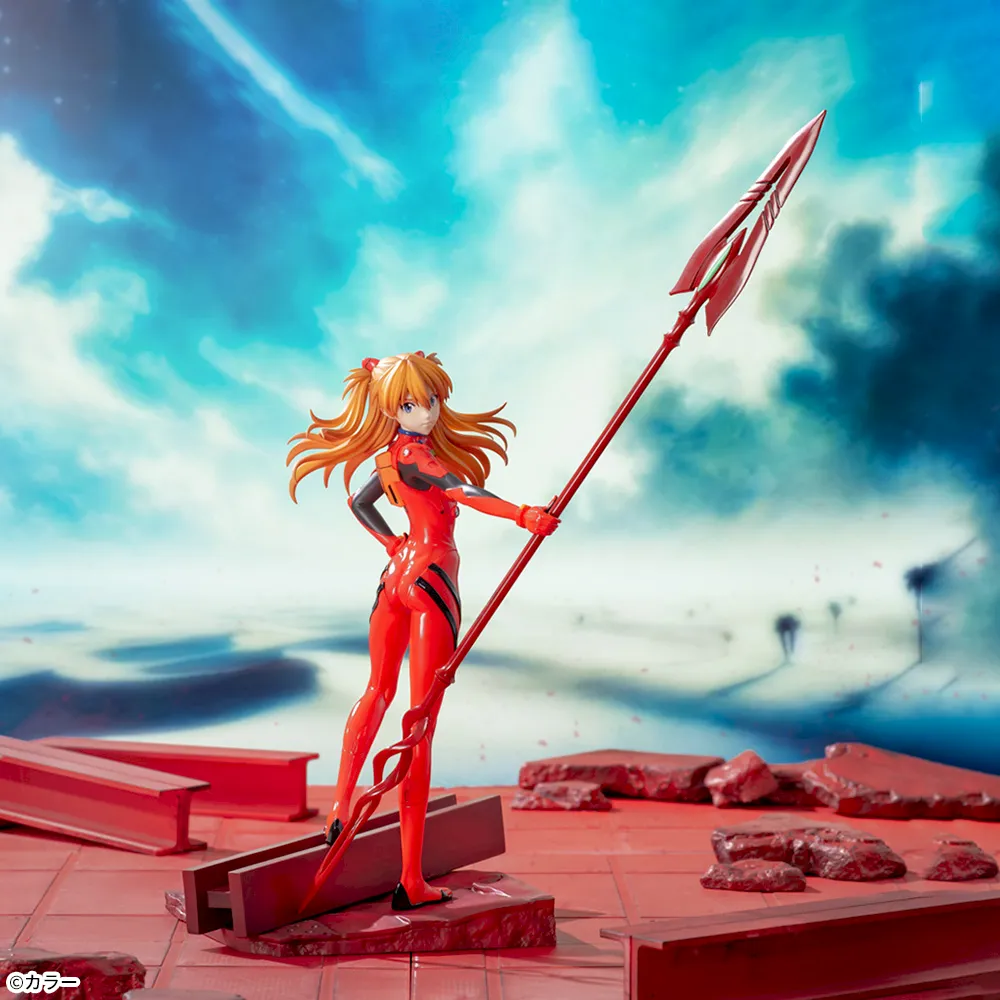 Banpresto - Shin Evangelion Luminasta Asuka Langley Shikinami x Cassius Spear Figure