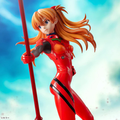 Banpresto - Shin Evangelion Luminasta Asuka Langley Shikinami x Cassius Spear Figure - Image 2