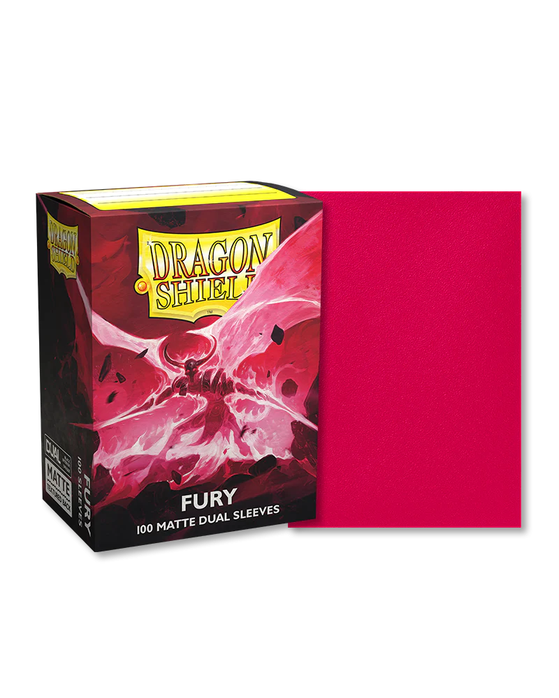Dragon Shield: 100 Micas Tamaño Standard Dual Matte Fury - Image 2