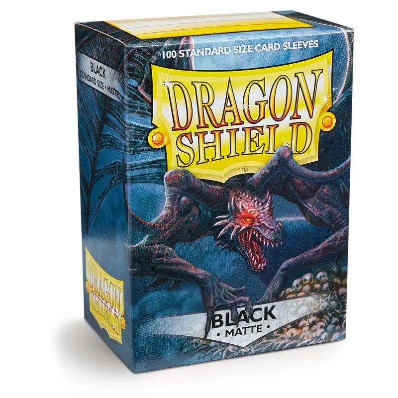 Dragon Shield: 100 Micas Tamaño Standard Matte Black