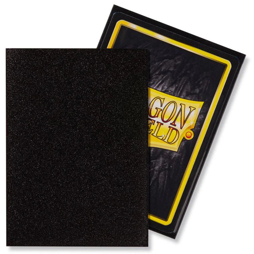 Dragon Shield: 100 Micas Tamaño Standard Matte Jet - Image 2