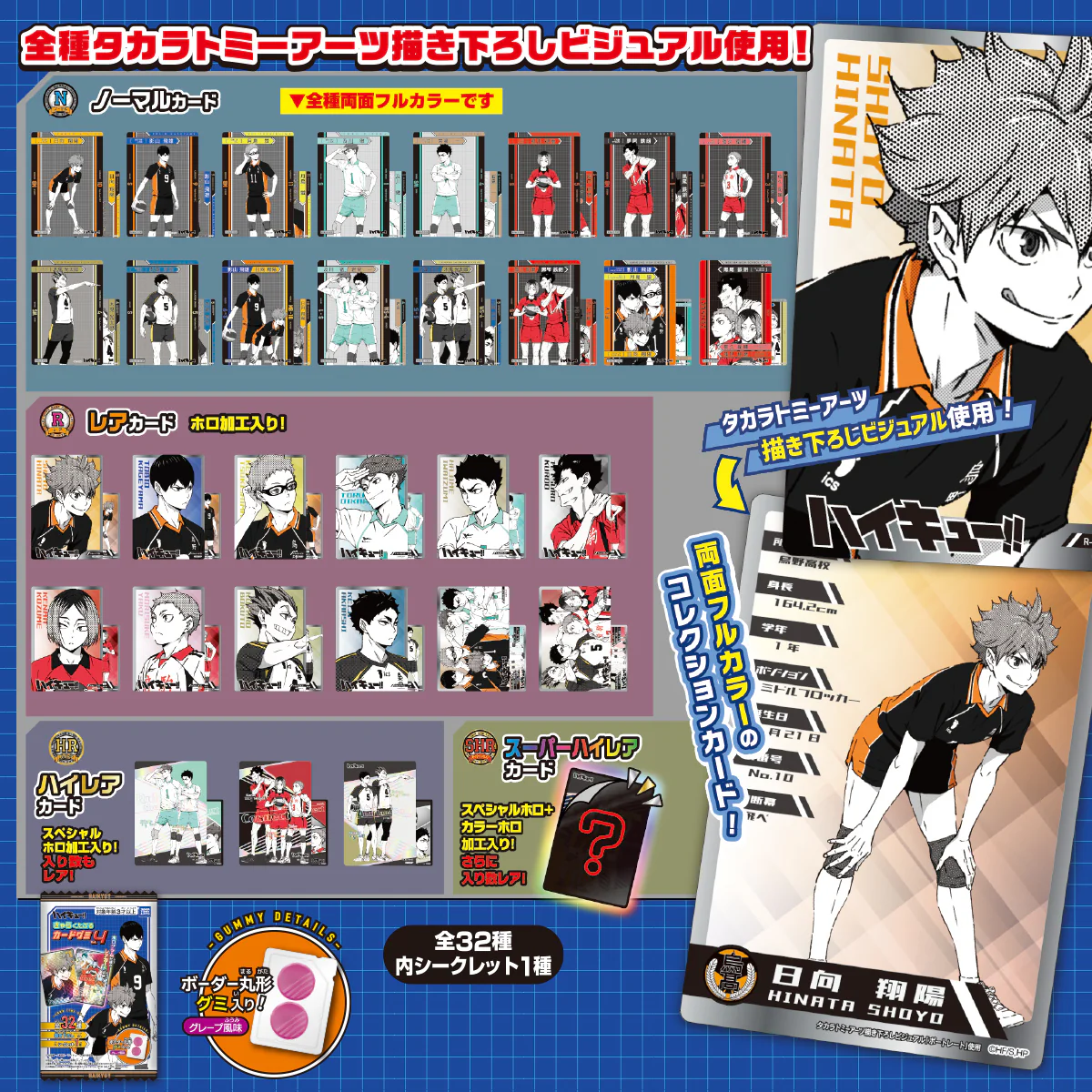 Haikyuu!! Chara Card Gummy 4 - Image 2