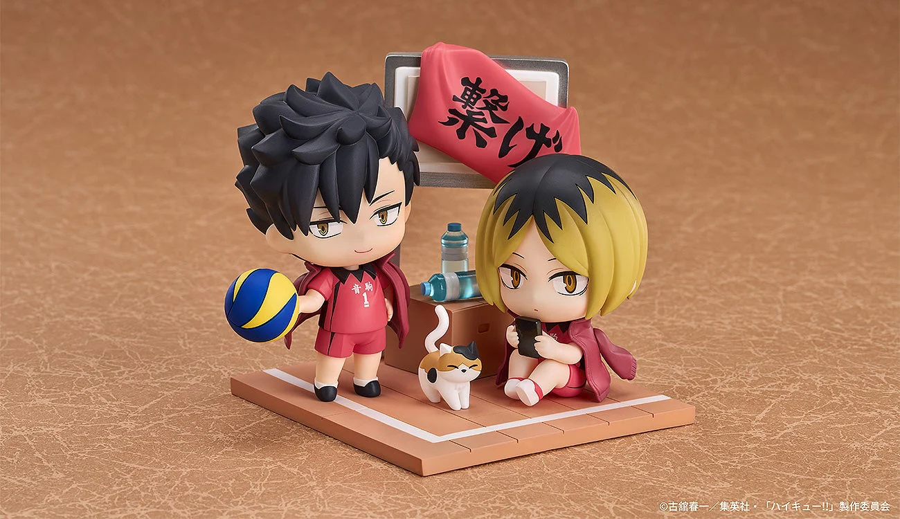 Haikyuu!! Qset+ Kenma Kozume & Tetsuro Kuroo Figure