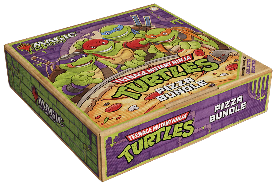 Magic the Gathering: Teenage Mutant Ninja Turtles Pizza Bundle - INGLÉS