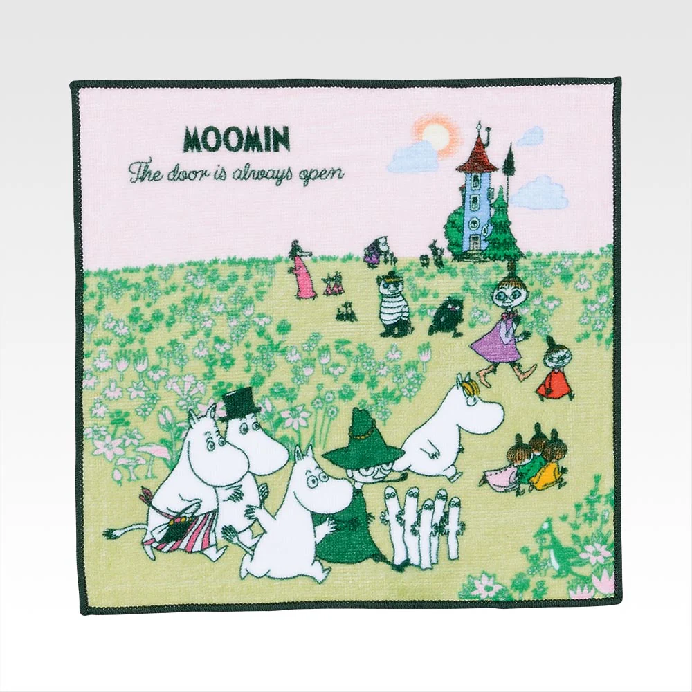 Moomin "The door is always Open" - Hand Towel - Image 5