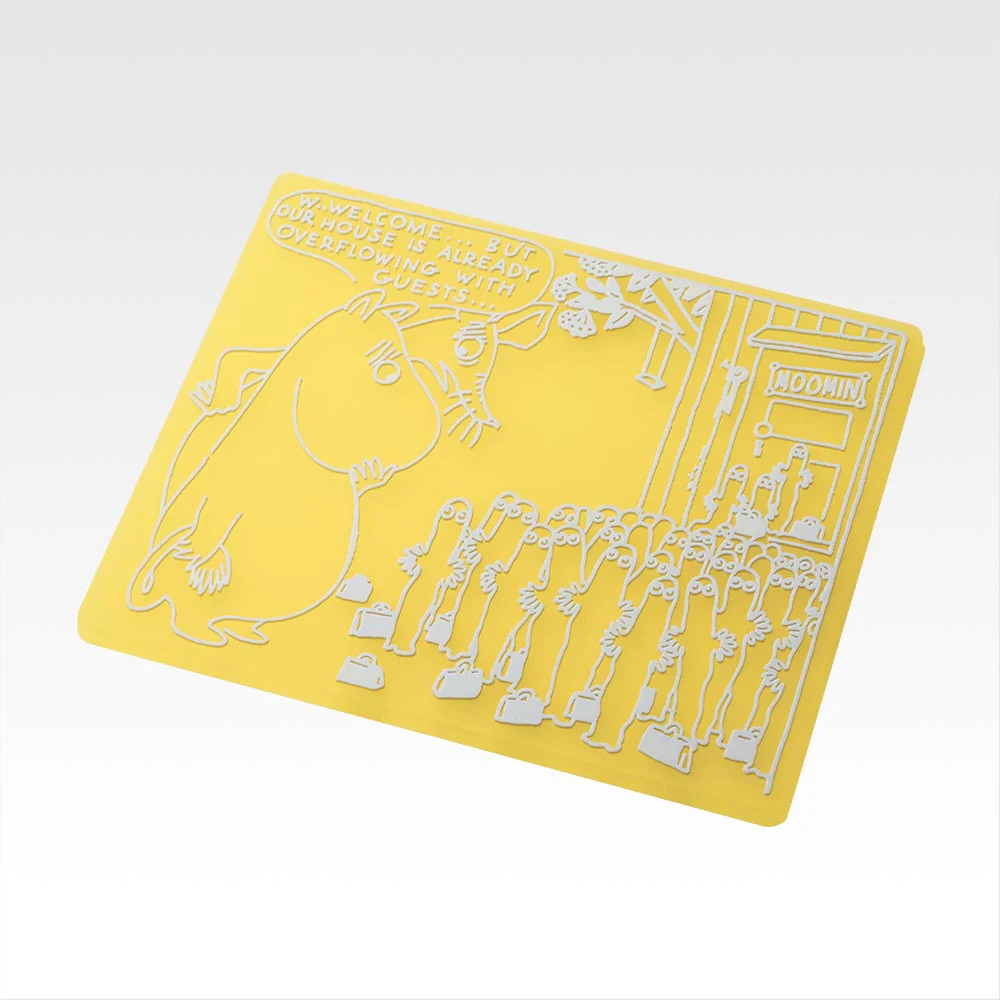 Moomin "The door is always Open" - Rubber Coaster - Image 2