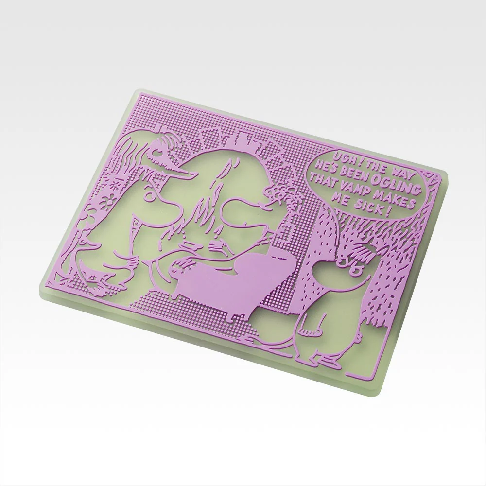 Moomin "The door is always Open" - Rubber Coaster - Image 4