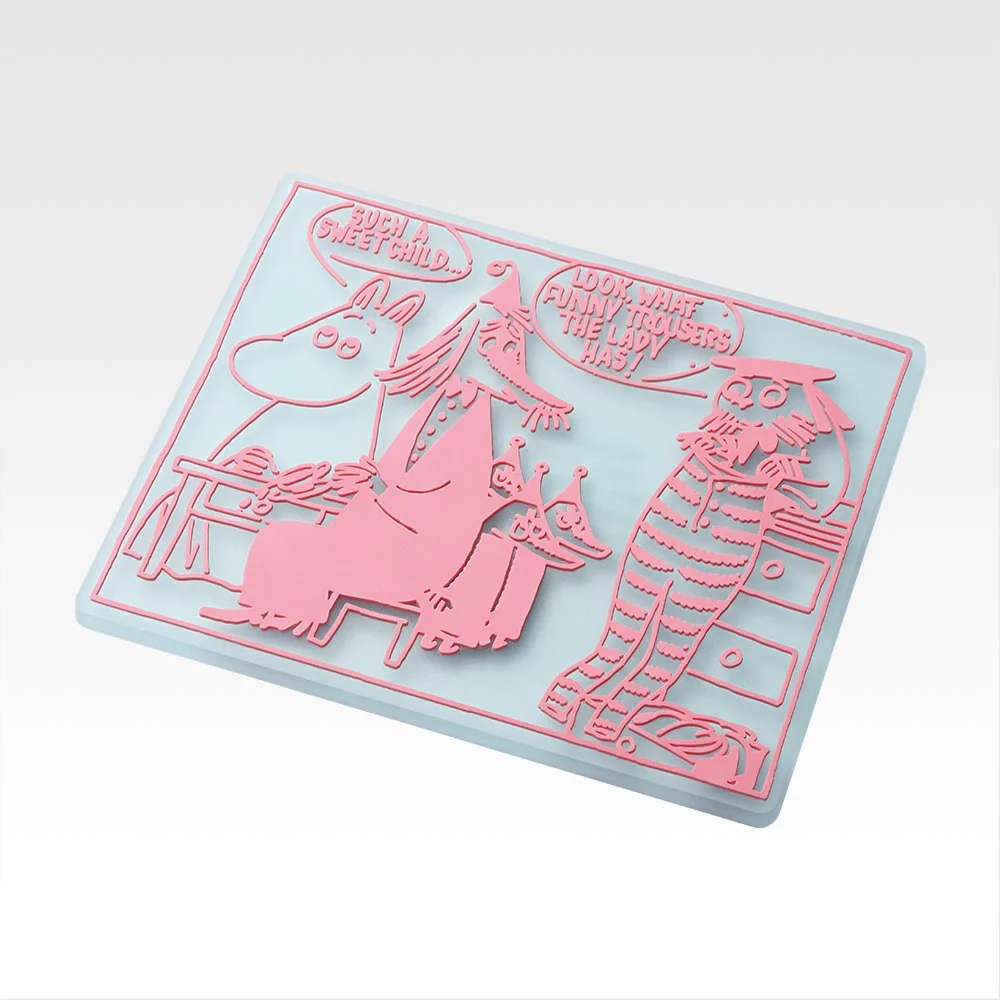 Moomin "The door is always Open" - Rubber Coaster - Image 6
