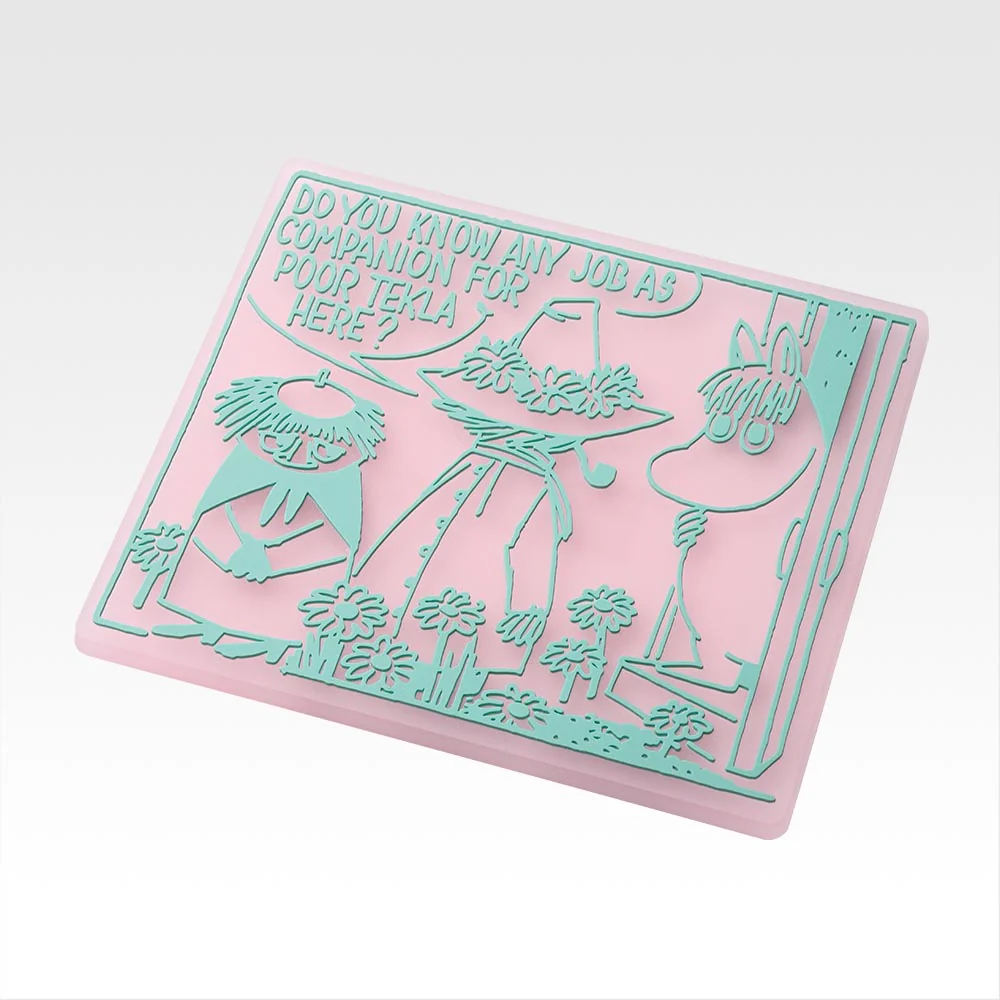 Moomin "The door is always Open" - Rubber Coaster - Image 7
