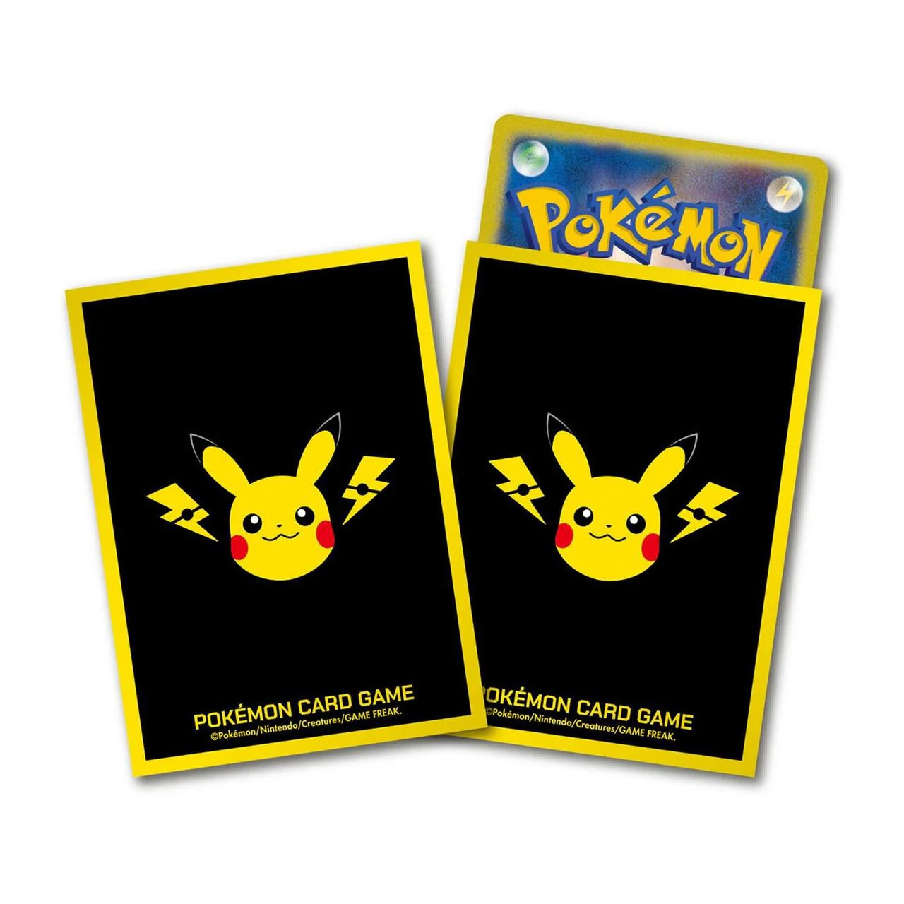 Pokemon Card Game Deck Sleeves Pikachu & Lightning