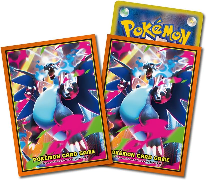 Pokemon Card Game Deck Sleeves Mega Charizard X