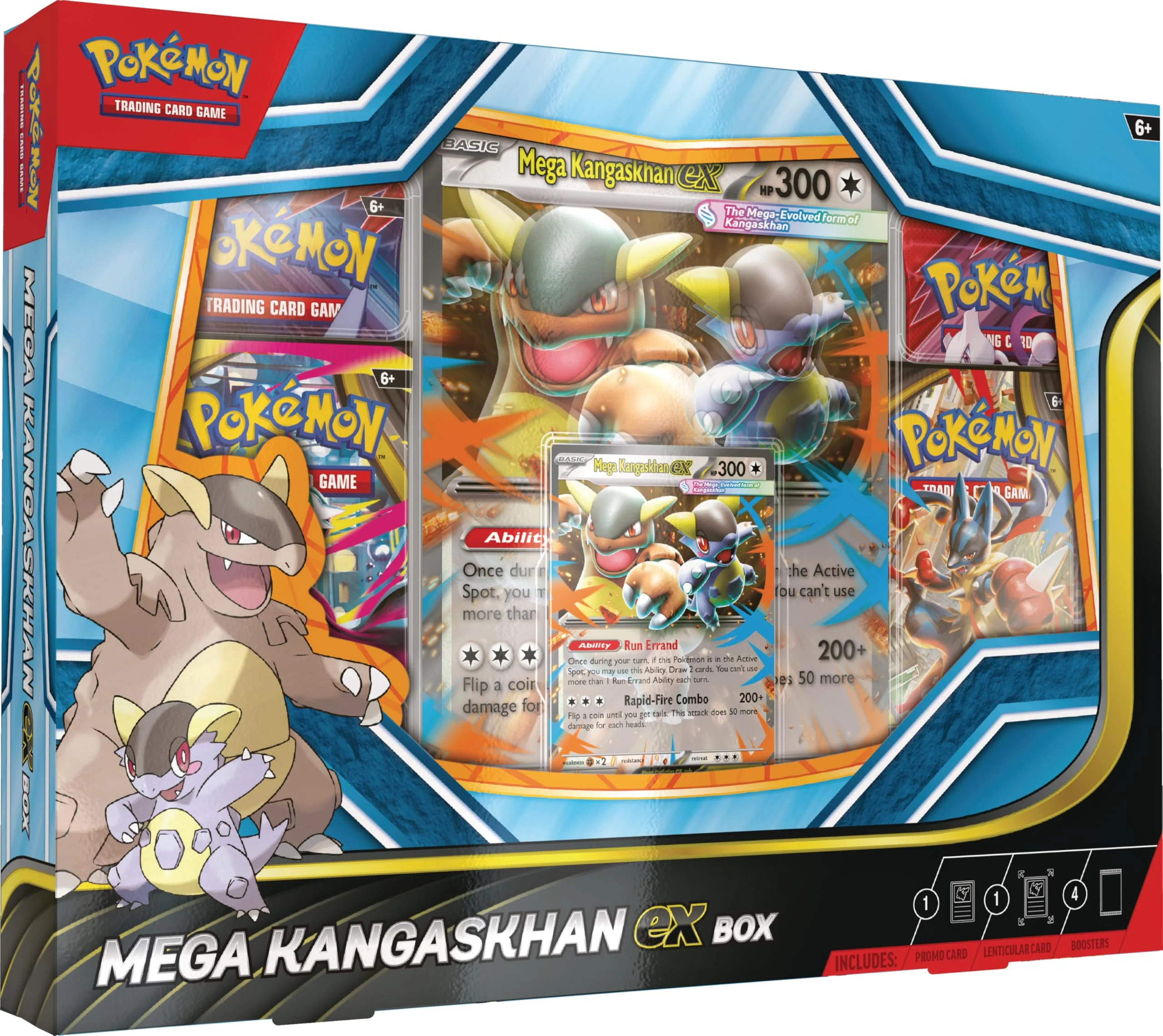 Pokémon TCG: Mega Kangaskhan ex Box - ESPAÑOL