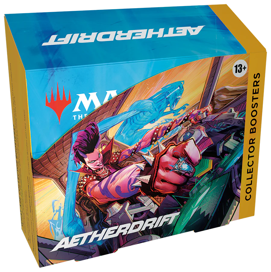 Magic the Gathering: Aetherdrift Collector's Booster DISPLAY - INGLÉS