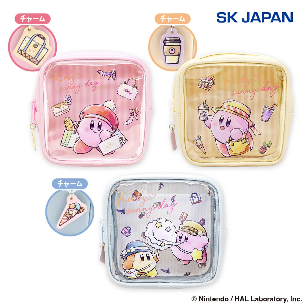 SK Japan - Kirby "Sunny Day Charm " Pouch