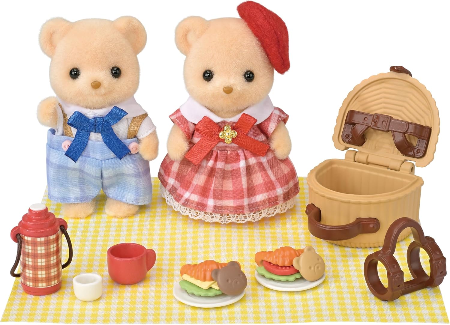 Sylvanian Families - Bisquet Bear Brothers -Picnic Lunch Set- - Image 3