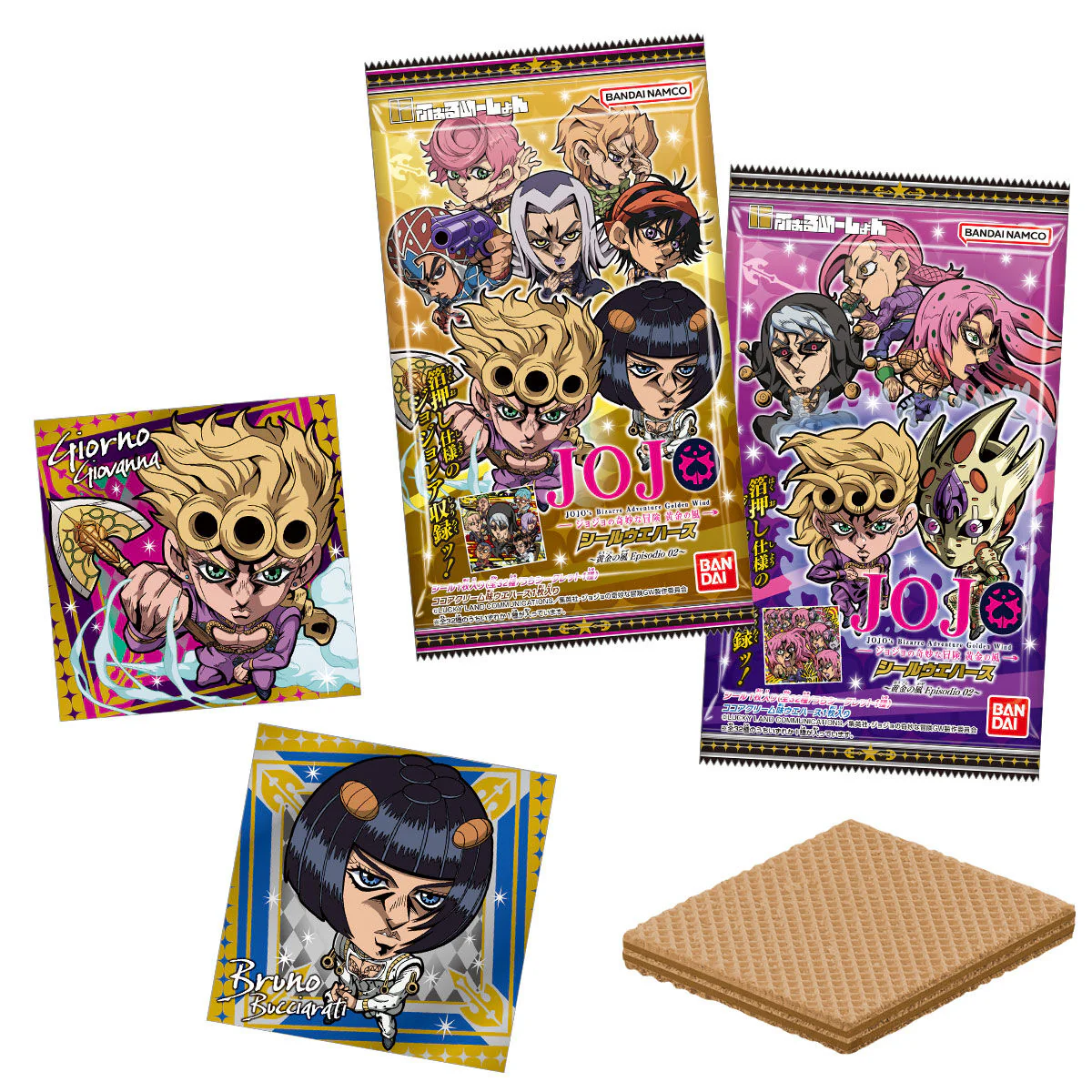 Waffer - Niformation Jojo's Bizzarre Adventure Golden Wind Sticker